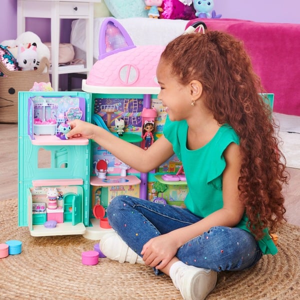 Spin Master Gabby's Dollhouse Deluxe Room Badezimmer, Spielfigur mit