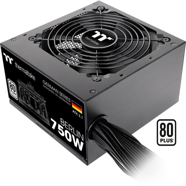 Thermaltake BERLIN 750W ATX3.1, PC-Netzteil schwarz, 1x 12