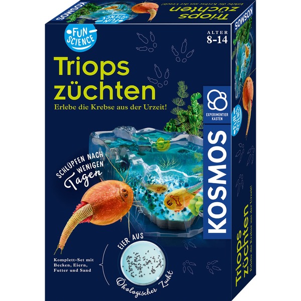KOSMOS Fun Science Triops züchten Experimentierkasten