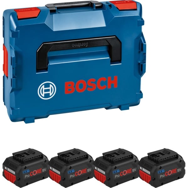 Bosch Professional Akku ProCORE 18V 5.5Ah Professional, 4 Stück 