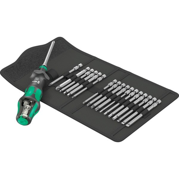 Wera Kraftform Kompakt Turbo Imperial 1, Steckschlüssel schwarz 