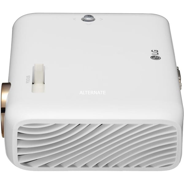 LG PH510PG, LEDBeamer weiß, 3D, HD+, HDMI