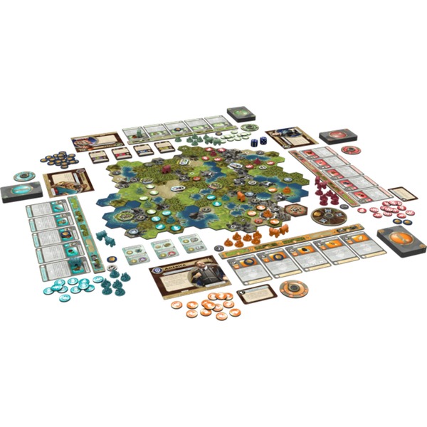 Asmodee Brettspiel 'Color' – Aztekisches Strategiespiel Für 3-6 Spieler, 29,5 X 29,5 X 7 Cm, Von Matagot