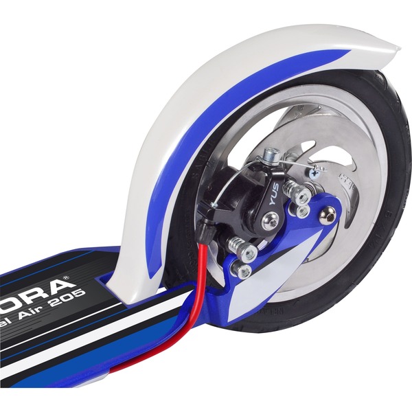 HUDORA BigWheel AIR 205 Dual Brake, Scooter blau/weiß