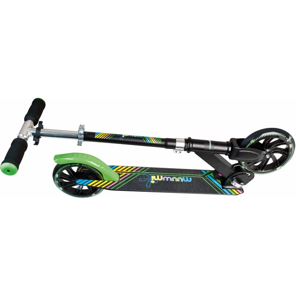 Muuwmi Scooter Neon Aluminium 125, Grün Schwarz, 5 | SAM's