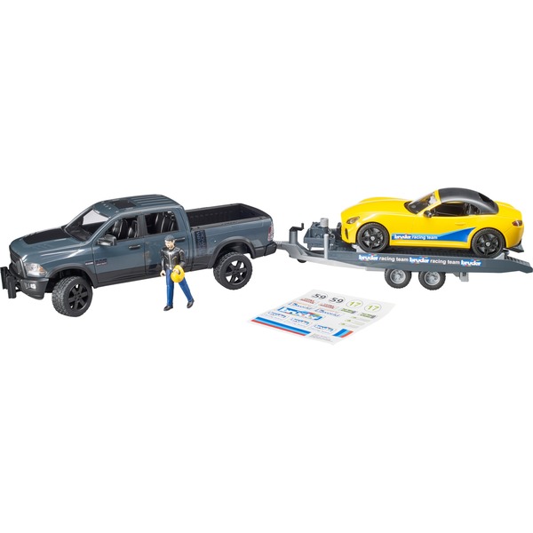 Bruder Pro Series RAM 2500 Power Wagon with Roadster Racing Team