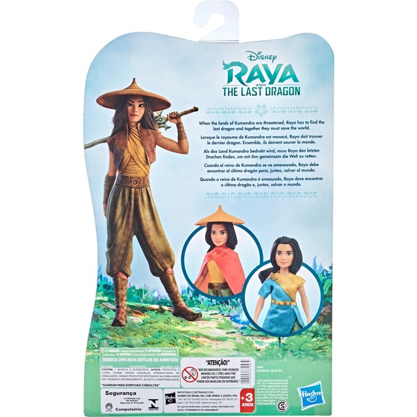 Raya Und Der Letzte Drache Kleidung Hasbro Disney Raya und der letzte Drache: Rayas Abenteuer Outfits, Puppe