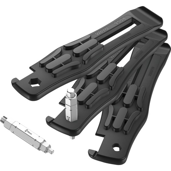 Wera Bicycle Set 15, 5-teilig, Schraubenschlüssel schwarz 