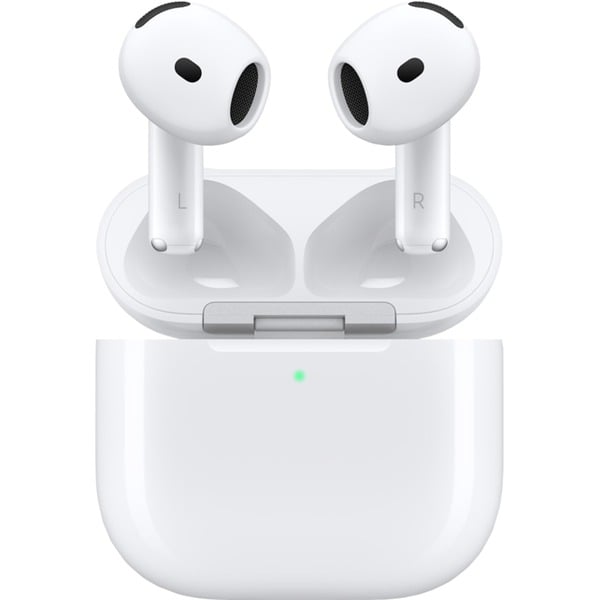 Apple純正イヤホン AirPods 4 Apple AirPods 4, Kopfhörer weiß, Bluetooth, Aktive