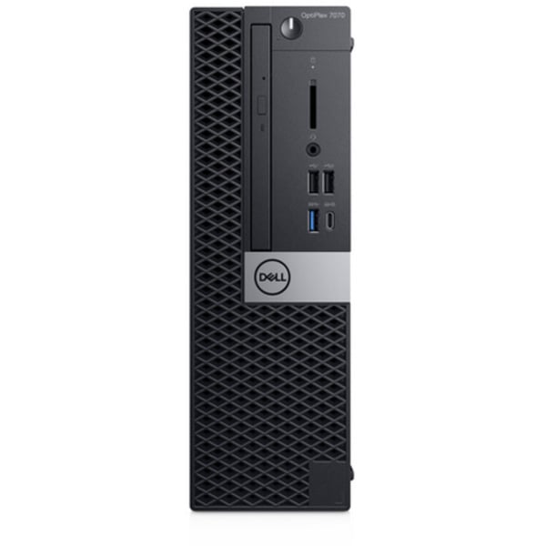 Dell Optiplex 7070 Micro Generalüberholt , Mini-PC schwarz