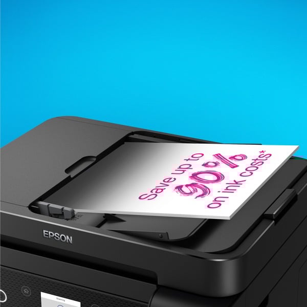 Epson EcoTank ET3850, Multifunktionsdrucker schwarz, Scan, Kopie, USB