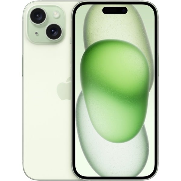 Apple iPhone 15 128GB Handy (Grün iOS NON DEP)