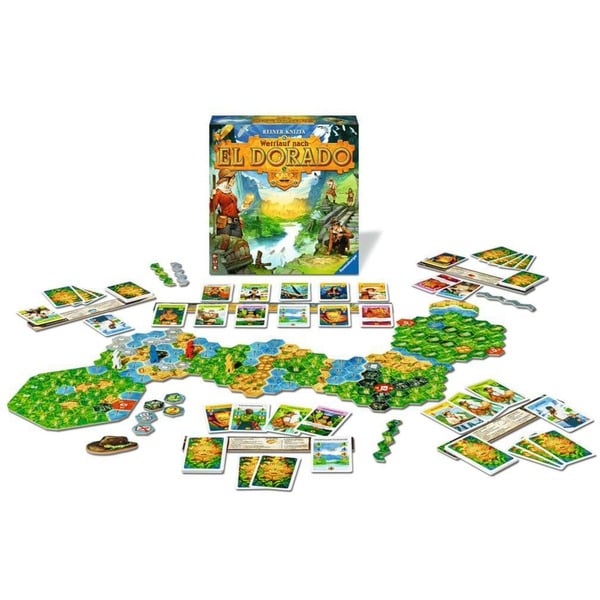 Ravensburger Wettlauf nach El Dorado, Brettspiel Neuauflage 2023