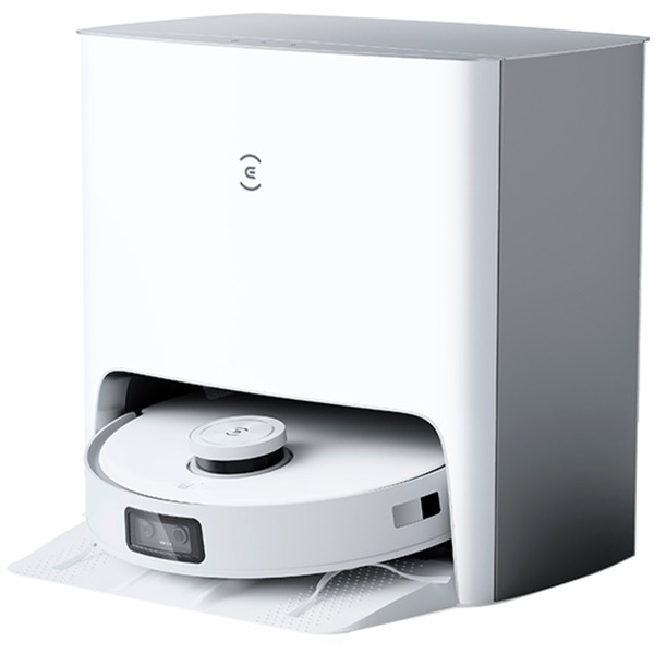 ECOVACS DEEBOT T10 TURBO Saugroboter (weiß inkl. TURBO Reinigungsstation)