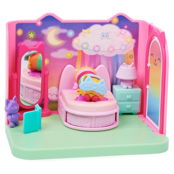 Spin Master Gabby's Dollhouse Deluxe Room Schlafzimmer , Spielfigur mit