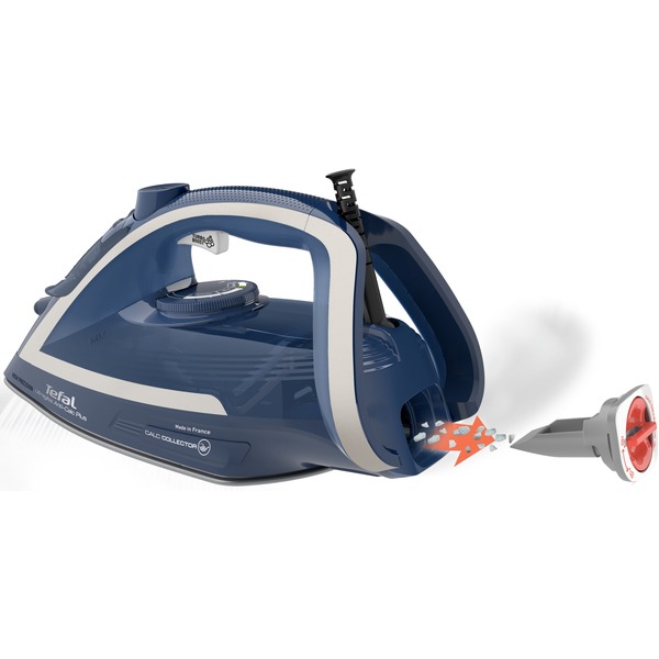 Tefal Ultragliss Plus FV 6830, Dampfbügeleisen dunkelblau/weiß