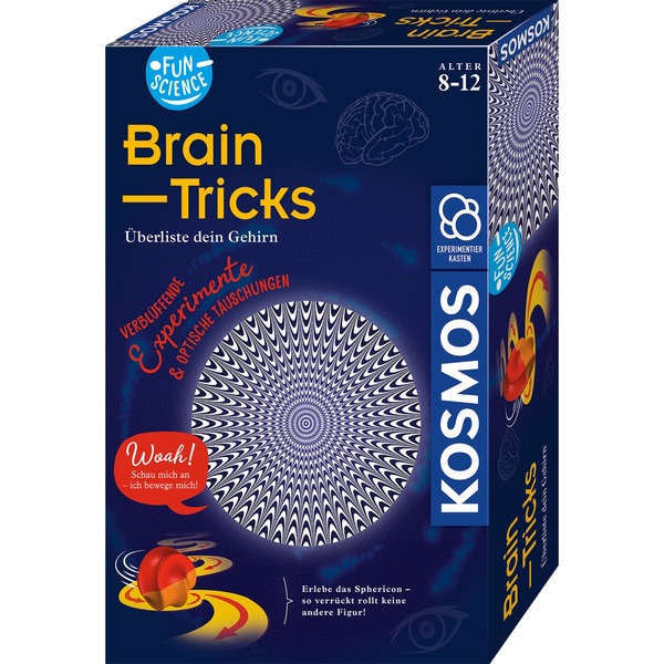 KOSMOS Fun Science Brain Tricks Experimentierkasten