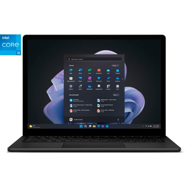 Microsoft Surface Laptop 5 for Business, Notebook schwarz, Intel