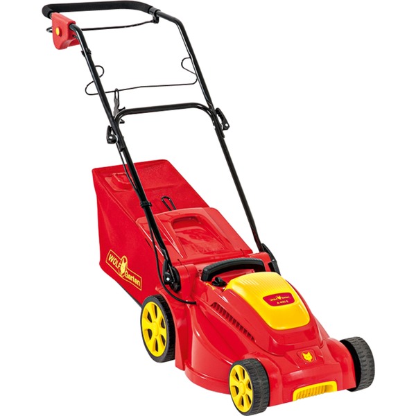 WOLFGarten ElektroRasenmäher A 370 E rot/gelb, 37cm, 1.600 Watt