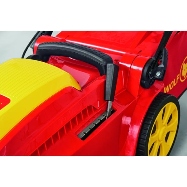 WOLFGarten ElektroRasenmäher A 370 E rot/gelb, 37cm, 1.600 Watt