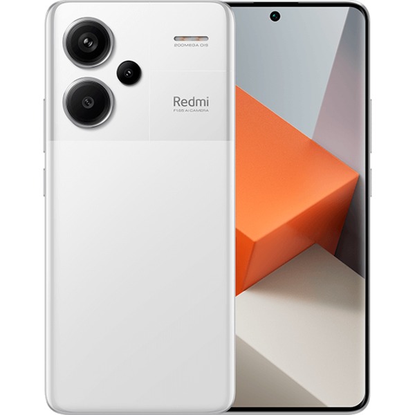Xiaomi Redmi Note 13 Pro+ 5G 256GB, Handy Moonlight White, Android 