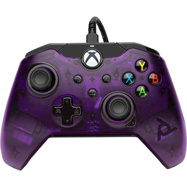 PDP Gaming Wired Controller Royal Purple, Gamepad violett/transparent