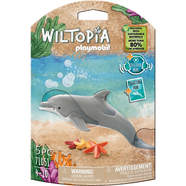 PLAYMOBIL 71051 Wiltopia Delfin Konstruktionsspielzeug