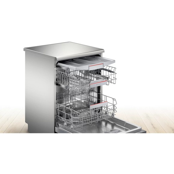 Bosch Home SMS4HCI48E Serie 4, Spülmaschine edelstahl, Home Connect