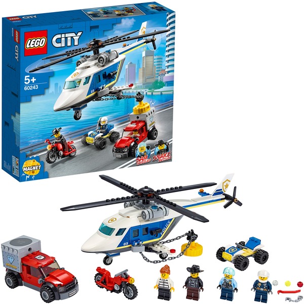 LEGO City Hubschrauber Transporter Konstruktionsspielzeug