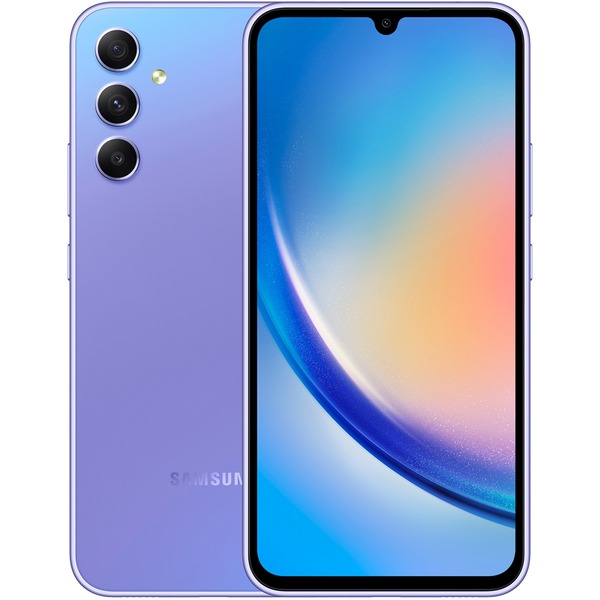 SAMSUNG Galaxy A34 5G 256GB Handy (Awesome Violet Android 13 8 GB)