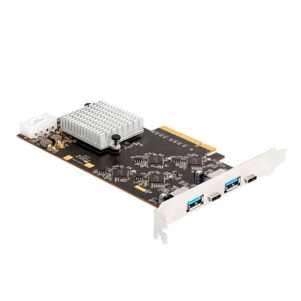 Pci Express Typ DeLOCK PCI Express x8 - 2x USB 3.2 Gen 2x2 Typ C + 2x USB 3.2 Gen 1 Typ ...