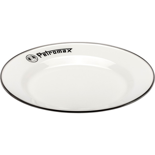 Petromax Emaille Teller px-plate-26-w 2 Stück (weiß Ø 26cm)