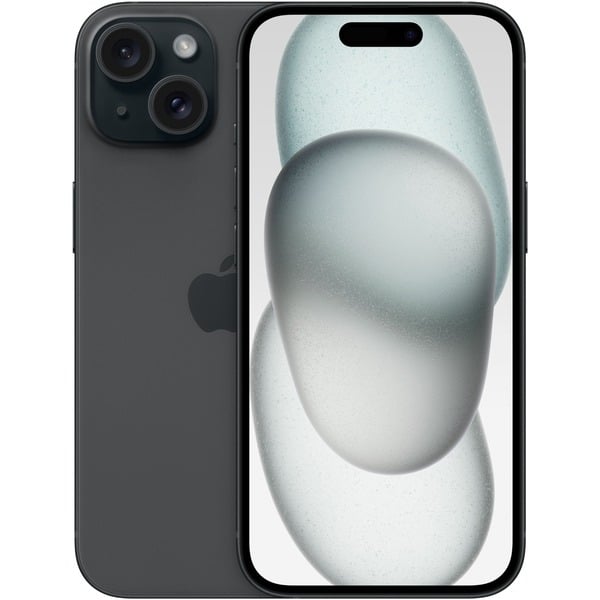 Apple iPhone 15 128GB Handy (Schwarz iOS NON DEP)