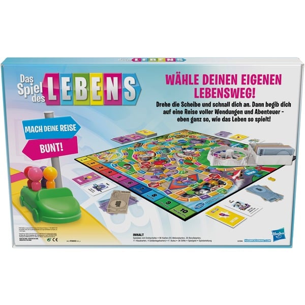 Hasbro Das Spiel des Lebens, Brettspiel