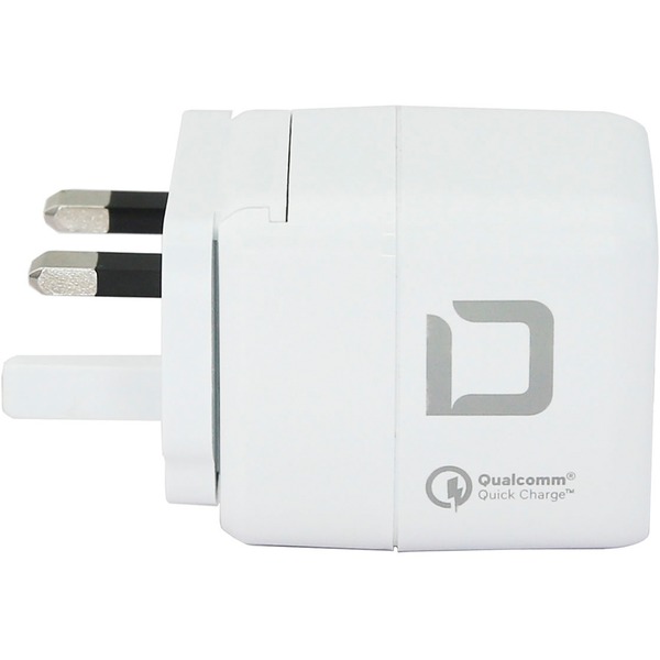 DICOTA Travel Laptop Charger Universal, Ladegerät weiß, 45 Watt