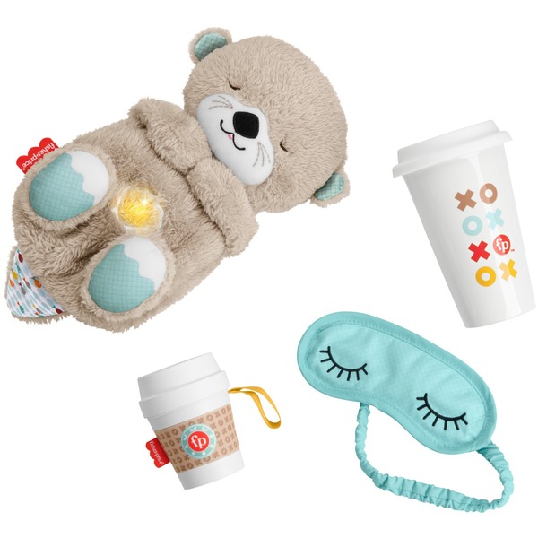 FisherPrice SchlummerOtter Geschenkset, Kuscheltier