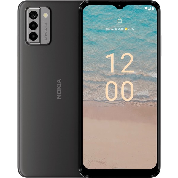 Nokia G22 128GB Handy (Meteor Gray Android 12 Dual SIM)