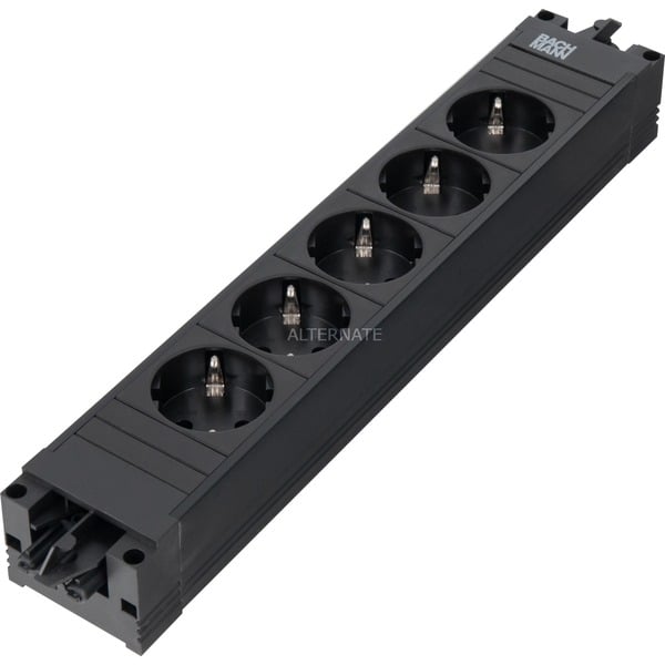 Bachmann STEP BASE Steckdosenleiste 5-fach (schwarz ohne Kabel Wieland Stecksystem) Bachmann STEP BASE Steckdosenleiste 5-fach (schwarz ohne Kabel Wieland Stecksystem)