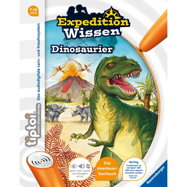 Ravensburger tiptoi Expedition Wissen: Dinosaurier Lernbuch