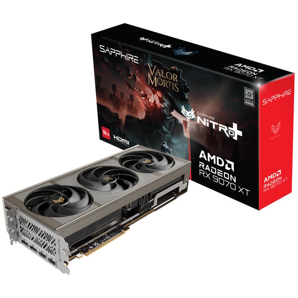 Radeon RX 9070 XT Nitro+ Valor Mortis Edition, Grafikkarte