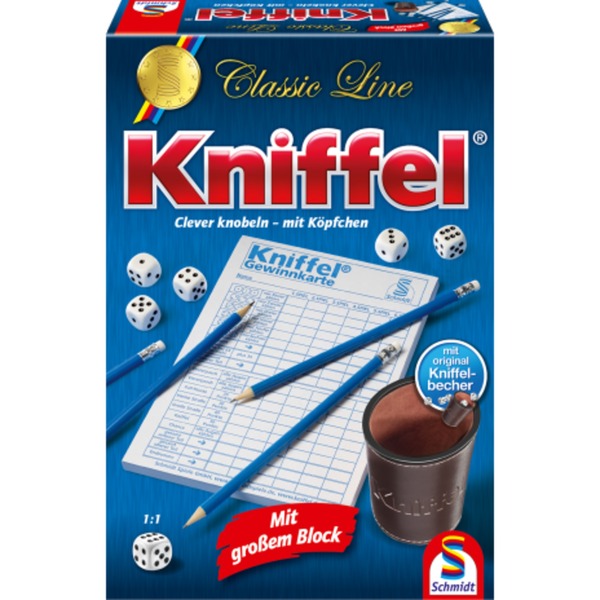 Schmidt Spiele Classic Line: Kniffel Würfelspiel