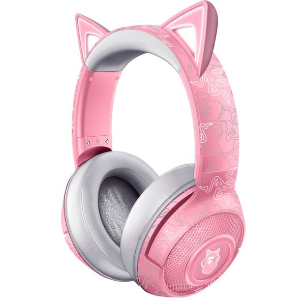 Razer Kraken Kitty V2 Pro RGB, GamingHeadset rosa