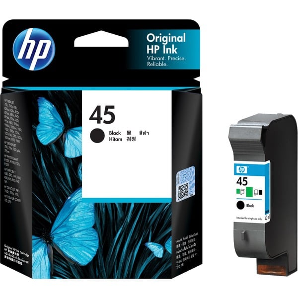 HP Tinte schwarz Nr. 45 (51645A) Retail