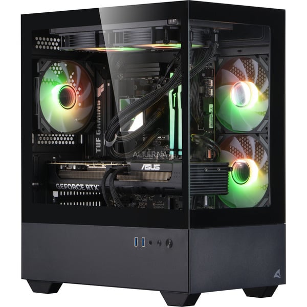 ALTERNATE Gaming-PC Window Edition: RTX 5070 | Ryzen 5 9600X | 32 GB DDR5 | 1.799 €
