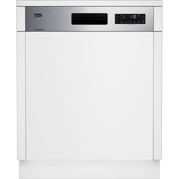 BEKO DSN28O35X, Spülmaschine edelstahl