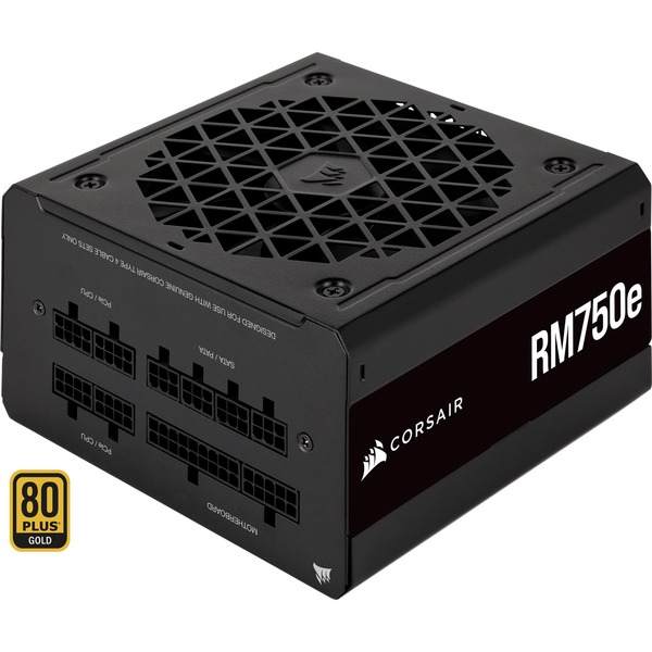Corsair RM750e 750W, PC-Netzteil schwarz, Kabel-Management, 750 Watt