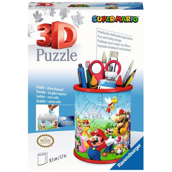 Ravensburger 3D Puzzle Raubkatzen Utensilo - Stiftehalter & Puzzle In Einem