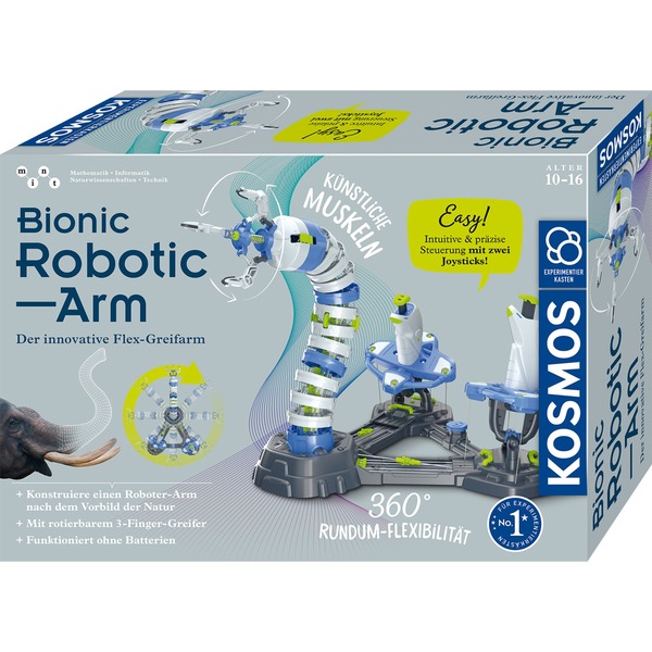 Kosmos Bionic Robotic Arm, Experimentierkasten
