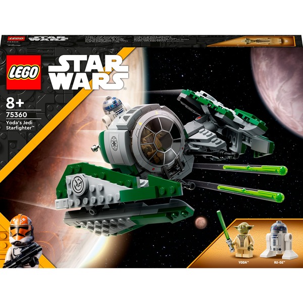 LEGO 75360 Star Wars Yodas Jedi Starfighter, Konstruktionsspielzeug