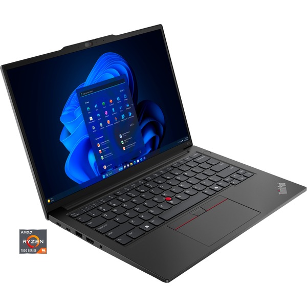 Lenovo ThinkPad E14 AMD G6 (21M3002BGE), Notebook schwarz, Windows 